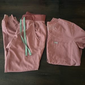 Figs Mineral Mauve Set XXS XXSP